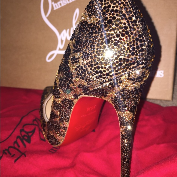 Christian Louboutin So Kate Strass Leopard 120 - Picture 4 of 4